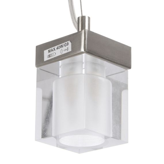 Люстра подвесная галогенная в спальню G9 50W PN (BR-502S/1) | Зображення 1