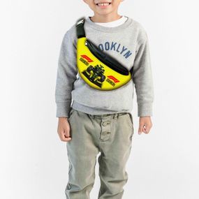 Сумка-бананка  "F1 2021" с  принтом ,32х15см,детская,молодежная (00094)