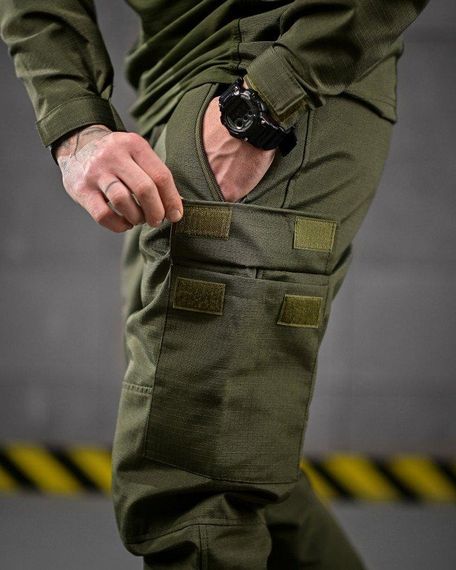 Літній тактичний костюм OBLIVION TRIPOD олива ДЛ6456 | Зображення 5