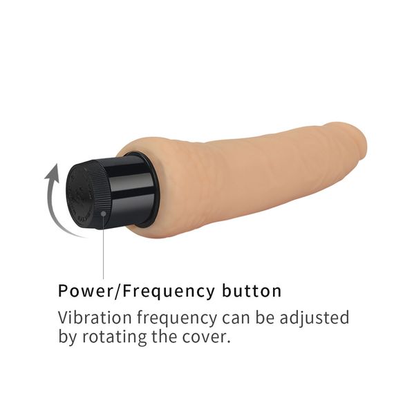 Реалістичний вібратор - Xtreme Feel Vibrator Flesh 8" sexstyle | Зображення 3