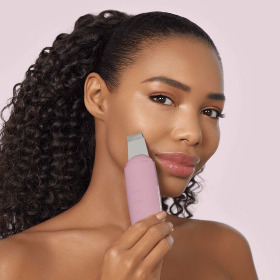 Мікрострумовий скрабер для шкіри та усунення чорних точок GESKE MicroCurrent Skin Scrubber&Blackhead Remover 9в1 pink | Зображення 3