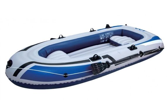 Надувний човен з 2 подушками, насосом і веслами JR-2400 (46471-JR-2400_2153)