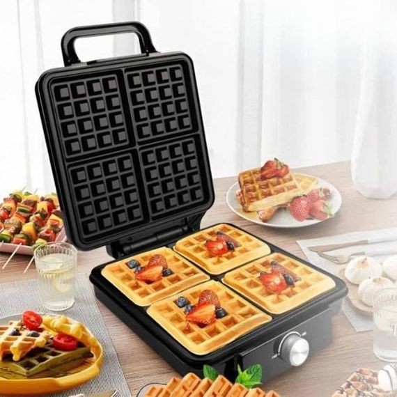 Вафельница электрическая с антипригарным покрытием 1500Вт Sokany SK-08031