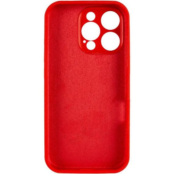 Чохол Silicone Case Full Camera Protective (AA) для Apple iPhone 14 Pro Max (6.7") Червоний / Red | Зображення 2