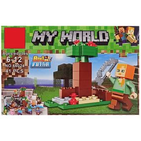 Конструктор детский "Minecraft" 66024K-3, 42 детали