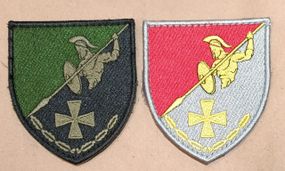 Шеврон 209 окремий протитанковий артилерійський дивізіон - 2шт (оригінал)