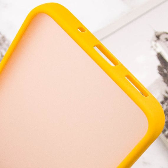 Чохол TPU+PC Lyon Frosted для Xiaomi Redmi 13C / Poco C65 Orange | Зображення 5