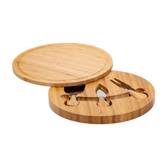 Набор для нарезки сыра Ø 25 со стеклянной крышкой  HP1230 | Зображення 3