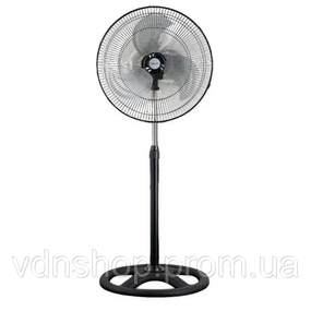 Вентилятор підлоговий Sokany 3 режими швидкості Чорний SK-19043