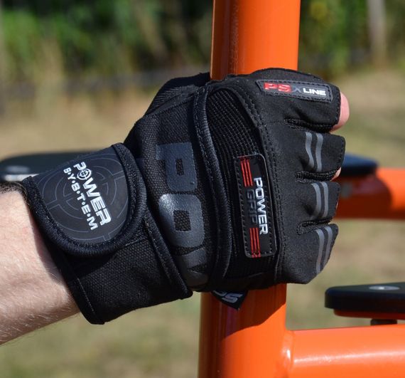 Рукавички для фітнесу Power System PS-2800 Power Grip (Black) XXL | Зображення 3