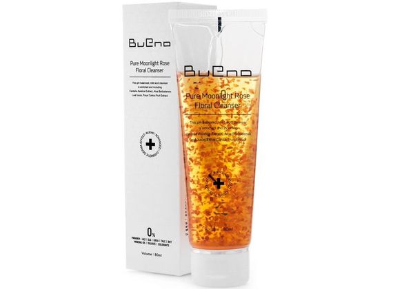 Гель для вмивання з пелюстками троянд Bueno Pure Moonlight Rose Floral Cleanser (80 ml)