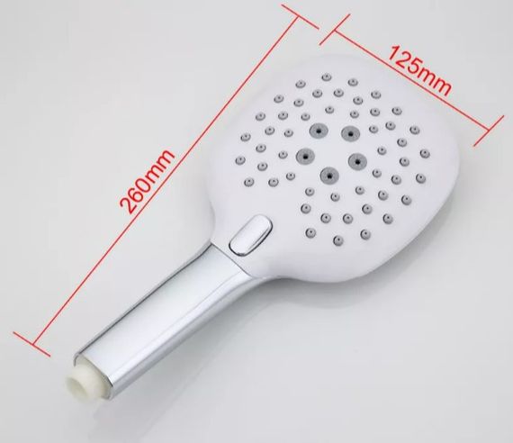 Душова лійка Frap 3-режими, хром F005 | Зображення 1