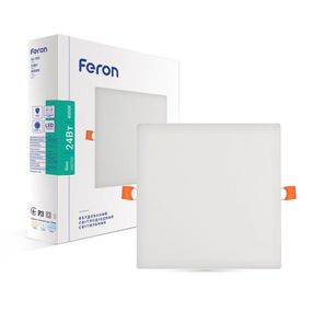 Світлодіодний вбудований світильник Feron AL702 24Вт 4000K білий