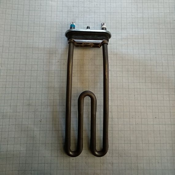 Тен 1950w L-205 для пральної машини ARISTON (Арістон) з отвором, вигнутий з бортом.Thermowatt(Італія) | Зображення 4