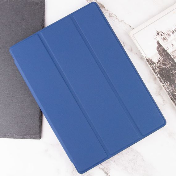 Чехол-книжка Book Cover+stylus для Samsung Galaxy Tab A7 Lite (T220/T225) TPU+PC, Темно-синій/Midnight blue | Зображення 4