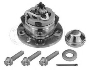 Маточина в зборі OPEL ASTRA G, ZAFIRA A 98-09 перед. міст з ABS (Вир-во MEYLE) MEYLE 6146520010 на OPEL ASTRA G Наклонная задняя часть (F48_, F08_)