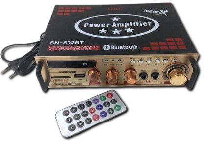 Підсилювач звуку з караоке та Bluetooth UKC 802 BT (4515_680) | Зображення 1