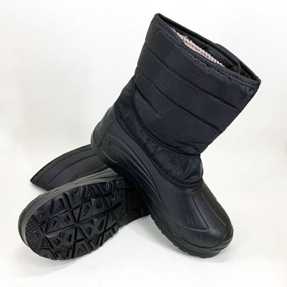 Сапоги мужские утепленные черные 42р 27,5см Мужские резиновые сапоги из резины | Зображення 3
