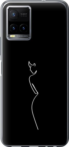 Чехол на Vivo Y33s Силуэт1 "4590u-2643-17620"