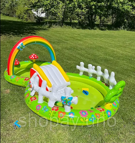 Детский надувной игровой центр Intex 57154 Мой Сад 290х180х104 см