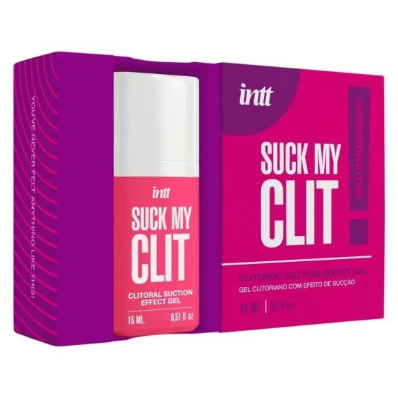 Гель для кліторальної стимуляції Intt Suck My Clit Wild Strawberry, 15 мл Sex Aura | Зображення 3