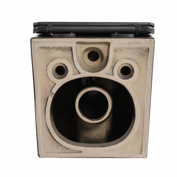 Унітаз підвісний Tern Ultra Quiet 490×365×325 мм, Anthracite, із сидінням Slim Duroplast/Soft-close/Quick Release | Зображення 6