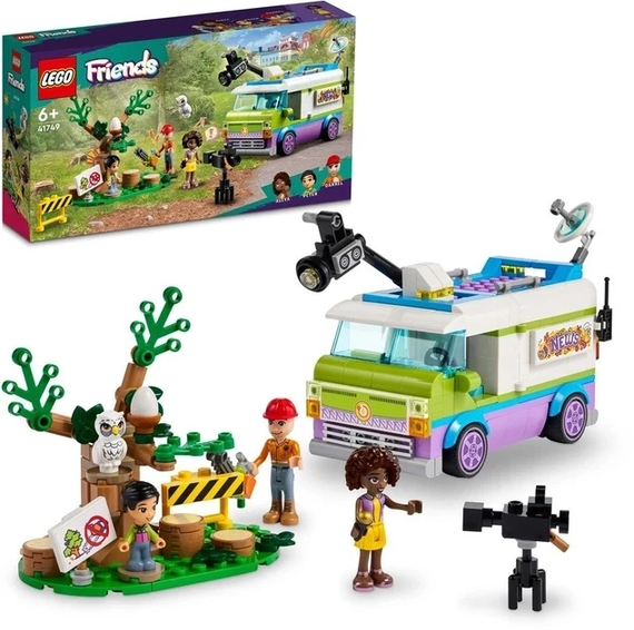 Конструктор LEGO Friends Фургон редакции новостей 446 деталей (41749) ff | Зображення 3