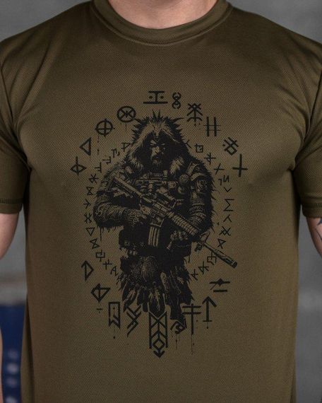 Тактическая потоотводящая  футболка  Oblivion tactical  berserk oliva  ВТ6783 | Зображення 6