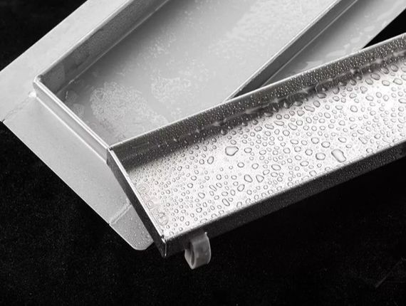 Душовий трап під плитку Gappo 70х600 мм, нержавіюча сталь G86007-4 | Зображення 5