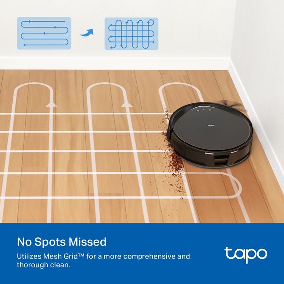 Робот-пылесос TP-LINK TAPO RV 20 MAX LIDAR с поддержкой влажной уборки TAPO-RV20-MAX | Зображення 8