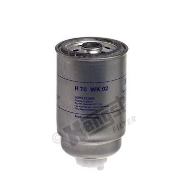 Фильтр топливный Jumper / Ducato/Fiorino / Daily / Combo / Boxer/Trafic / LT/T3 2.4-2.8 D/TD/TDI 78-, Hengst, H70WK02,