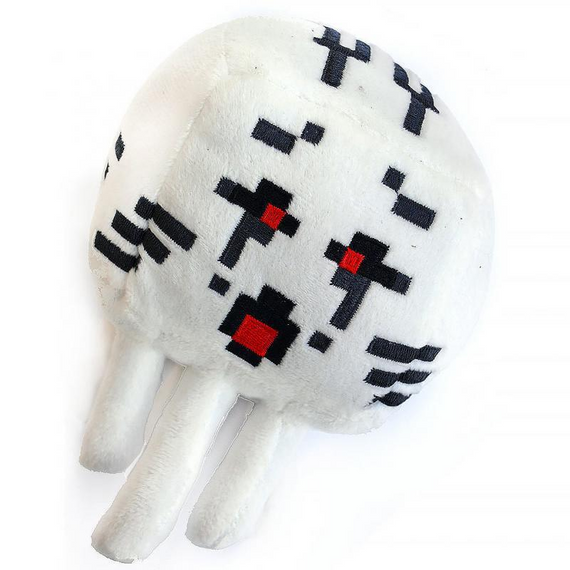 Дитяча іграшка Гаст з гри Minecraft 21 см, віртуальний персонаж Ghast з червоними очима