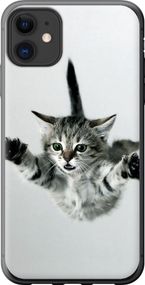 Чехол на iPhone 11 Летящий котёнок "2322u-1722-17620"