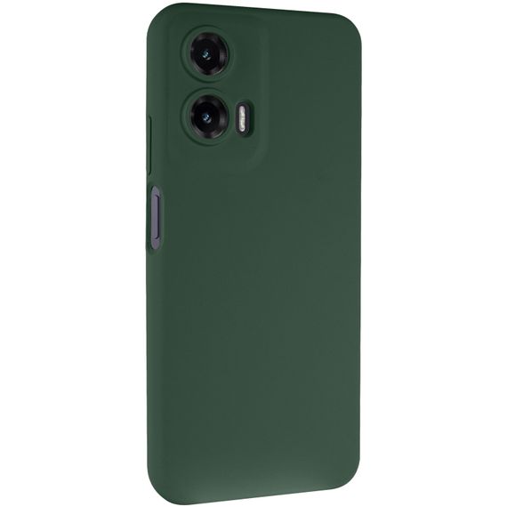Чохол Silicone Cover Lakshmi Full Camera (AAA) для Motorola Moto G35 Зелений / Cyprus Green