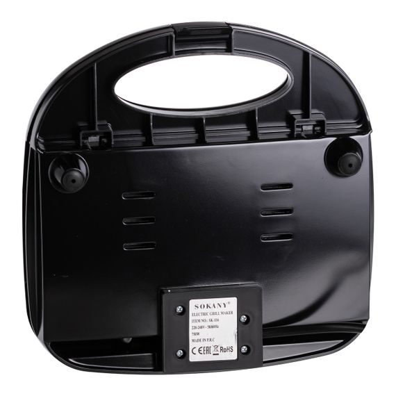 Електрогриль з антипригарним покриттям, термостатом і захистом від перегріву 750 Вт Sokany SK-116 | Зображення 5