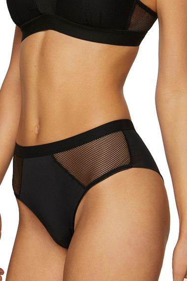 Трусики бразиліана Kinga Lara B-748/2 Чорний M