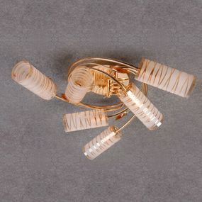 Люстра потолочная классическая E14 60W G (LK-172C/6)