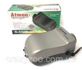 Компресор для акваріума Atman AT-A7500 3.7 Вт 6 л/хв до 200 л 1015005