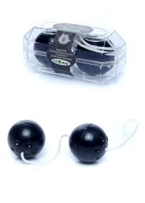 Вагинальные шарики Duo-Balls Black sexstyle