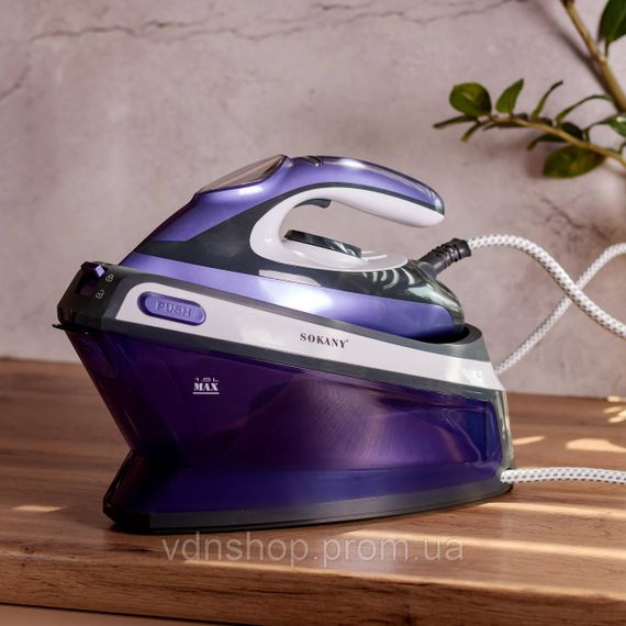 Парова праска з парогенератором і резервуаром 1,5 л 2800 Вт Sokany SK-YD-2121 | Зображення 5