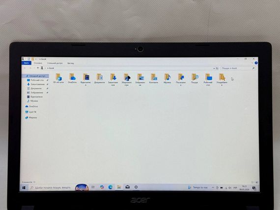 Ноутбук Acer Aspire A315-51-3286 / 15.6" (1366x768) TN / Intel Core i3-6006U (2 (4) ядра по 2.0 GHz) / 12 GB DDR4 / 256 GB SSD / Intel HD Graphics 520 / WebCam / Windows 10 Pro б/в | Зображення 3