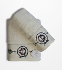 Подарочный набор полотенец Pupilla Pedro v2 Bej Krem