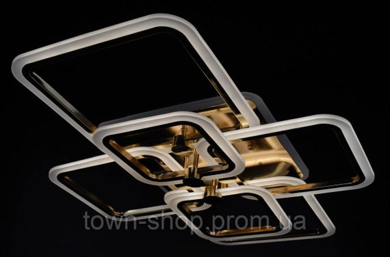 Люстра потолочная LED с пультом A2503/2+2+2-rgb-gd Золото 12х59х80 см. | Зображення 4