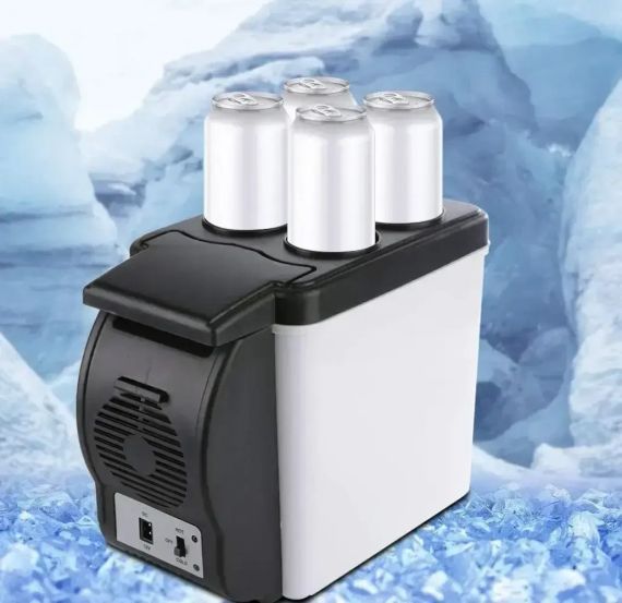Автомобильный мини-холодильник Cooling and Warming Refrigerator 6L, Холодильник для машины | Зображення 5