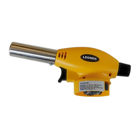 Пальник газовий з керамічним соплом та п'єзо d20мм*153мм LEOMIX
