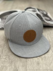 Кепка снепбек (Snapback)  з коноплею Сірий  56-61р (9060)