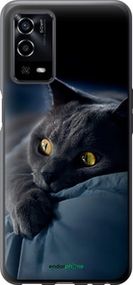 Чохол на Oppo A55 Димчастий кіт "825u-2273-2448"