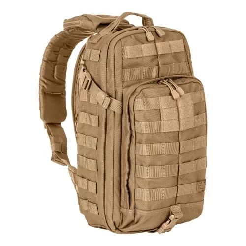 Однолямковий тактичний рюкзак 5.11 Tactical 18 літрів Kangaroo штурмовий рюкзак із системою MOLLE для військових, туризму та EDC