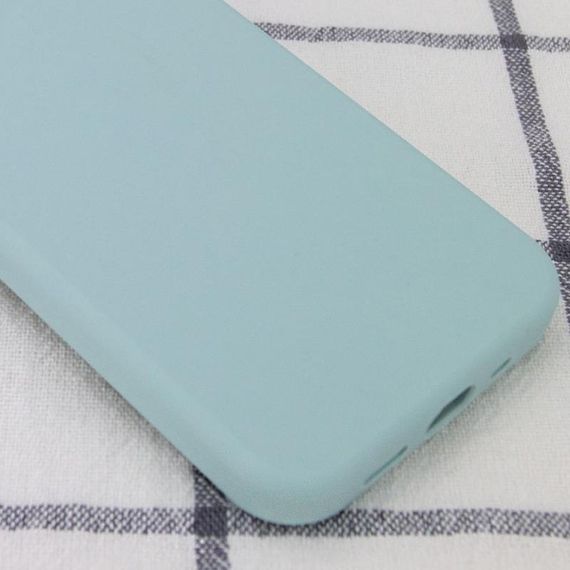 Чехол Silicone Case Full Protective (AA) NO LOGO для Apple iPhone SE (2020) Бирюзовый / Turquoise | Зображення 1