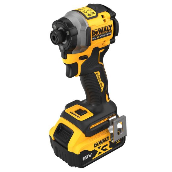 Шуруповерт ударный аккумуляторный бесщёточный 206Нм DeWALT DCF850P2T | Зображення 2